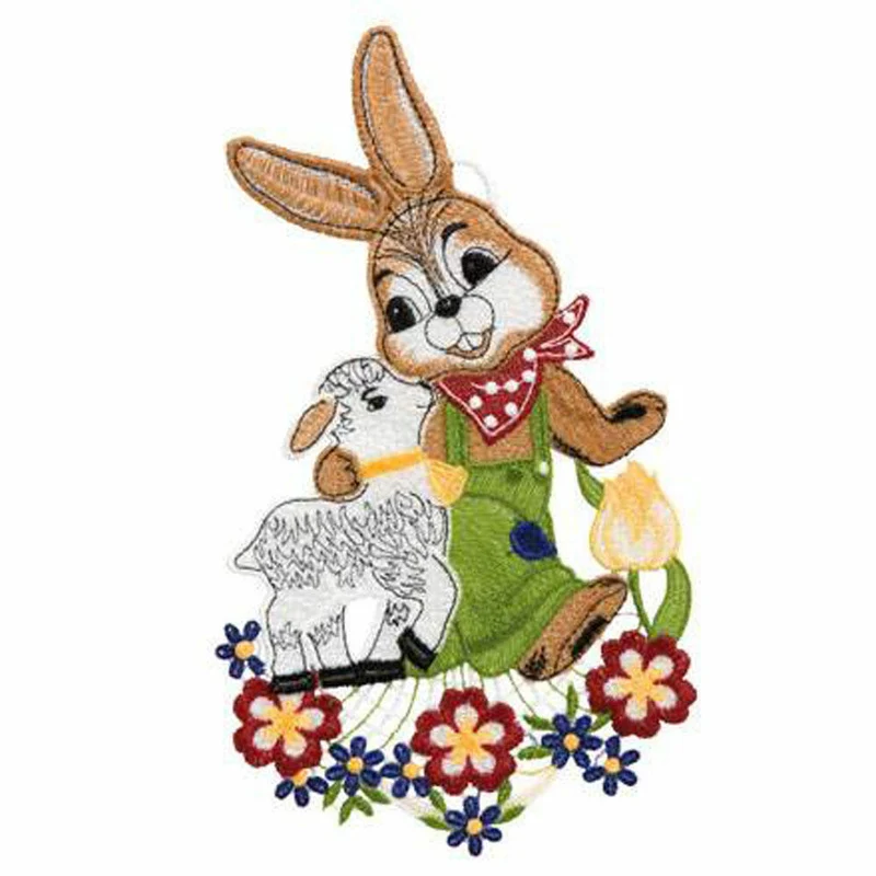 Goebel Weggefährten - Stickbild Ostern Ostern - Accessoires Bunt Textil 66843841