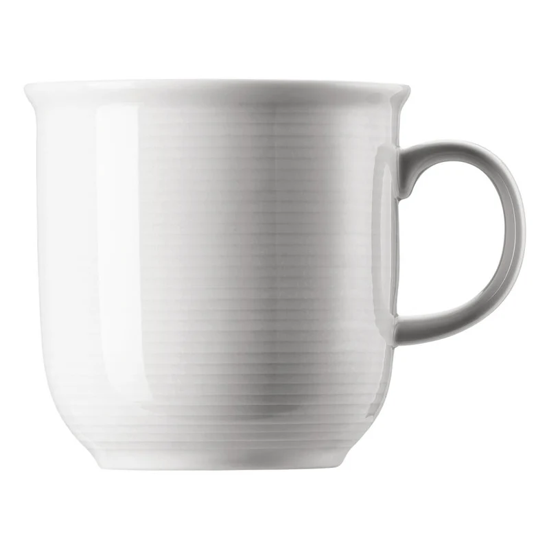 Thomas Trend Becher mit Henkel, Becher, Tasse, Kaffeebecher, Henkelbecher, Porzellan, Weiß, Spülmaschinenfest, 15571