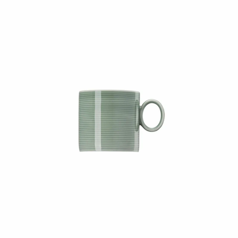 Thomas Becher mit Henkel Loft Colour - Moss Green, Tasse, Porzellan, Grün, 330 ml, 11900-401925-15503