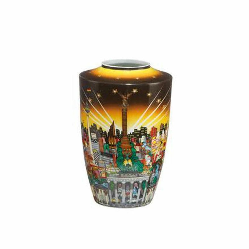 Goebel My Berlin, Your Berlin - Vase Pop Art Charles Fazzino Bunt Porzellan 67090121