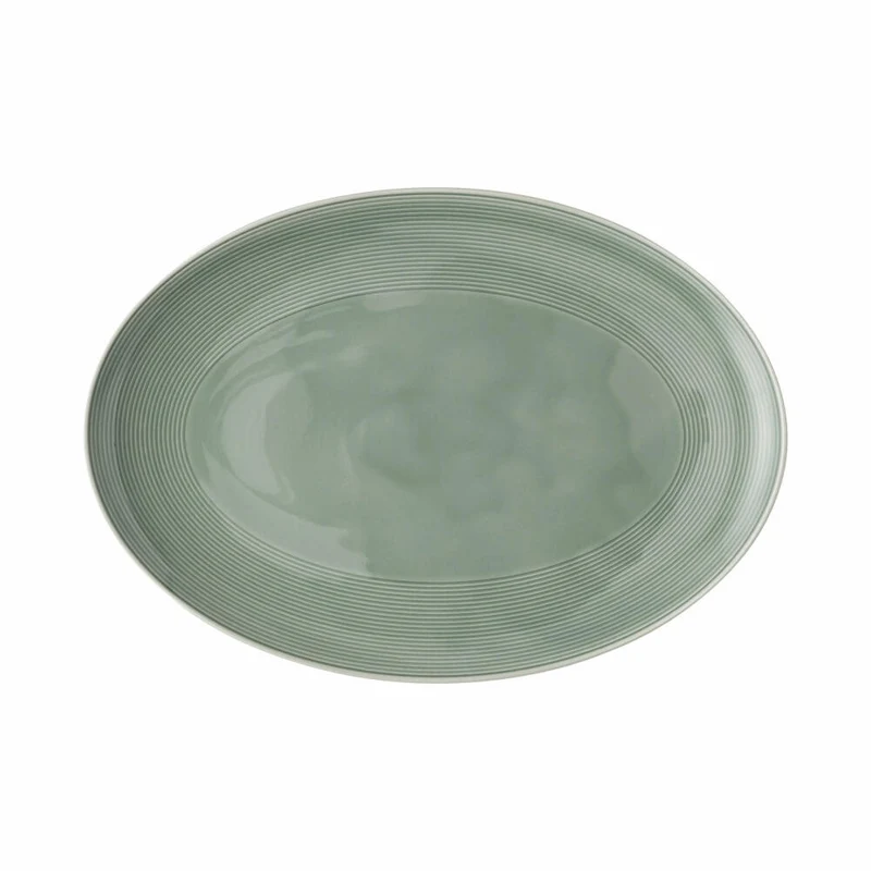 Thomas Platte Loft Colour - Moss Green, Servierplatte, Porzellan, Grün, 34 cm, 11900-401925-12734