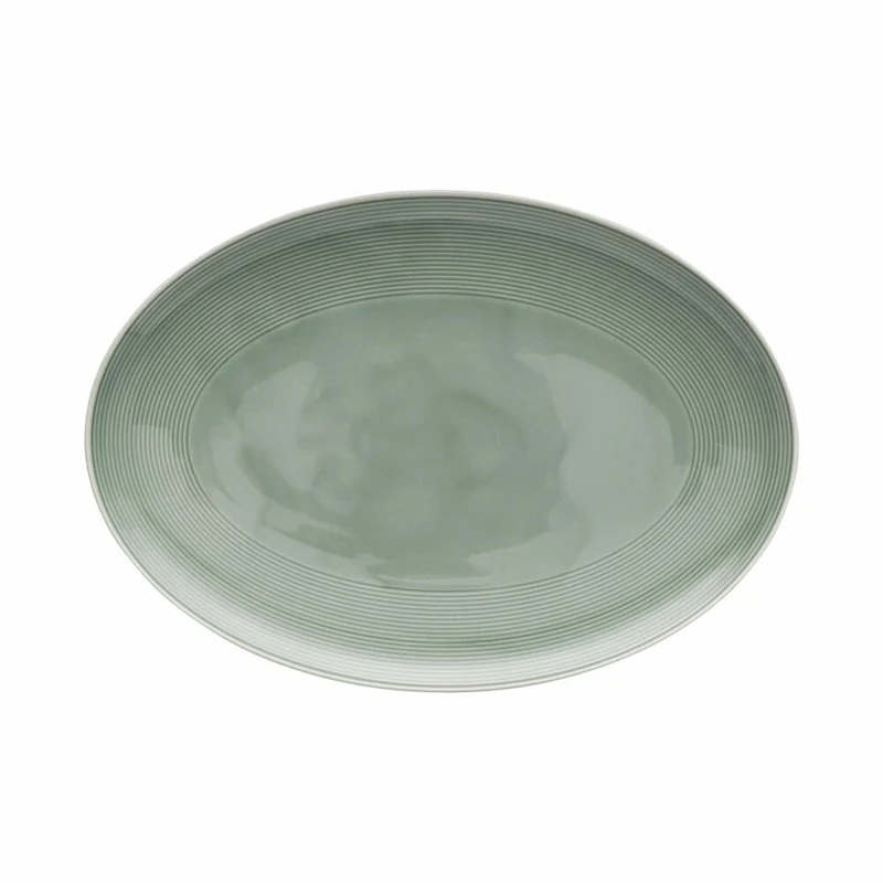 Thomas Platte Loft Colour - Moss Green, Servierplatte, Porzellan, Grün, 34 cm, 11900-401925-12734