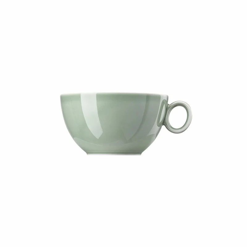 Thomas Kombi-Obertasse Loft Colour - Moss Green, Becher, Obere, Porzellan, Grün, 340 ml, 11900-401925-14772