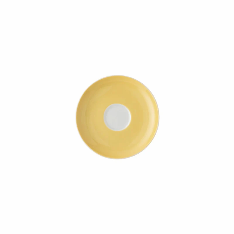 Thomas Espresso-Mokka-Untertasse Sunny Day Soft Yellow, Unterteller, Untere, Porzellan, Gelb, 12 cm, 10850-408549-14721