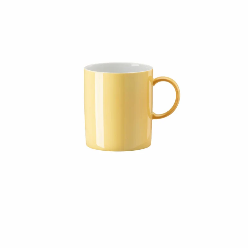 Thomas Becher mit Henkel Sunny Day Soft Yellow, Tasse, Porzellan, Gelb, 300 ml, 10850-408549-15505