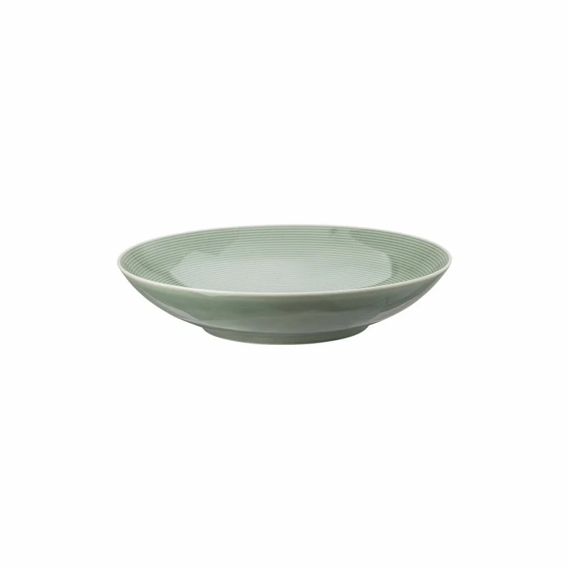 Thomas Suppenteller Loft Colour - Moss Green, tiefer Teller, Pastateller, Porzellan, Grün, 24 cm, 11900-401925-10324