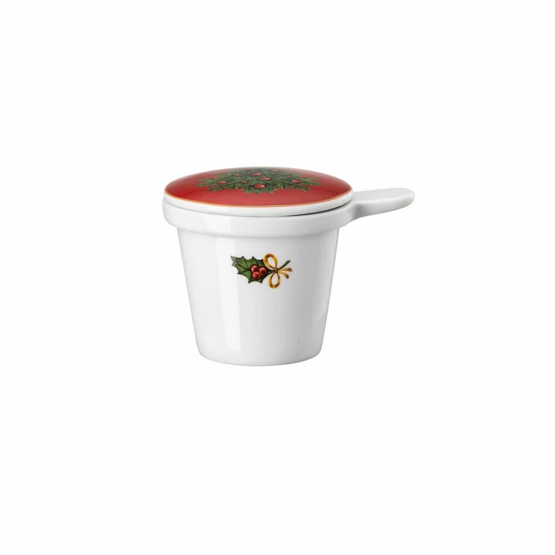 Hutschenreuther Tee-Becher Set 3-tlg. Happy Wintertime, Porzellan, Mehrfarbig, 360 ml, 02488-727470-28685