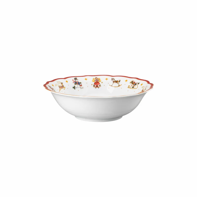 Hutschenreuther Bowl Happy Wintertime, Schüssel, Schale, Porzellan, Mehrfarbig, 23 cm, 02488-727470-10567