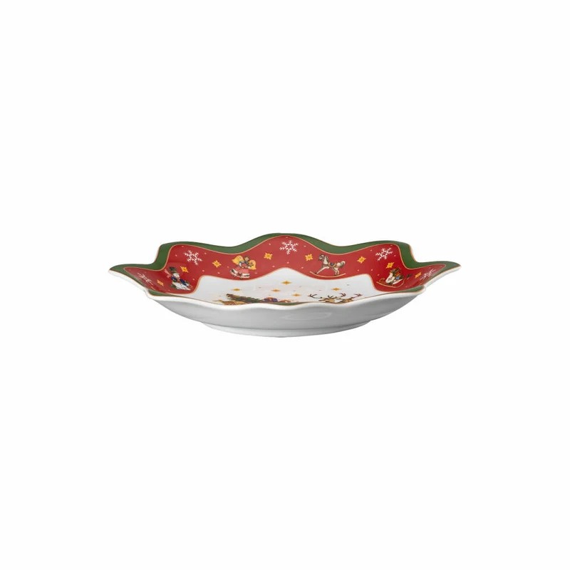 Hutschenreuther Sternschale Happy Wintertime, Servierschale, Porzellan, Mehrfarbig, 25 cm, 02488-727470-25453