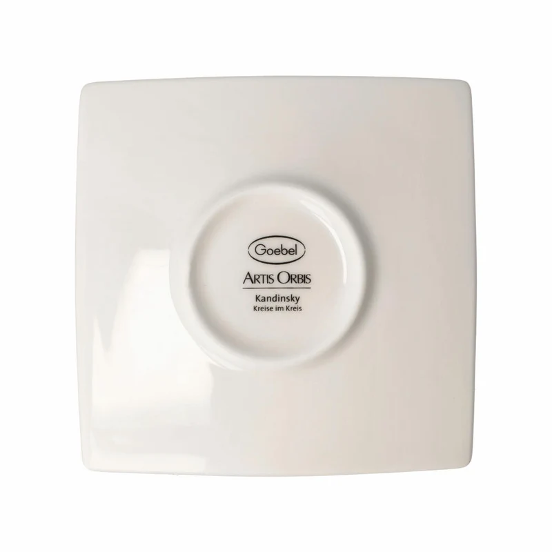 Goebel Espressotasse Wassily Kandinsky - Kreise im Kreis, Fine Bone China, Bunt, 100 ml, 67100031