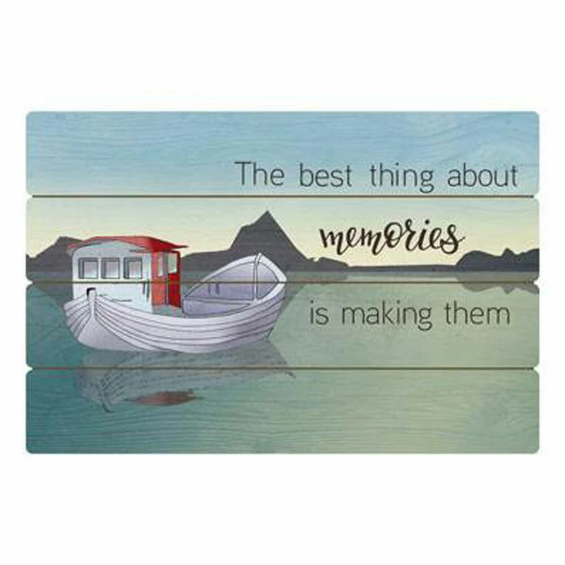 Goebel Fishing Boat - Bild Scandic Home Scandic Home Wohnaccessoires Bunt Holz 23101081