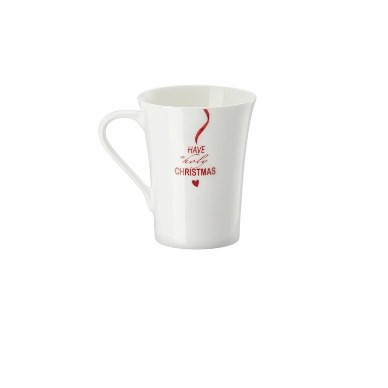 Hutschenreuther Becher mit Henkel My Christmas Mug Holy Christmas, Tasse, Bone China, Mehrfarbig, 400 ml, 02048-727447-15505