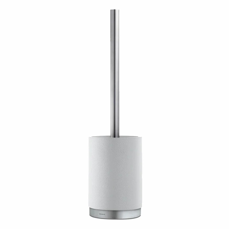 Blomus Ara WC-Bürste, Klobürste, Bürste, Edelstahl Matt, Moon-Grey, Ø 10 cm, 68970