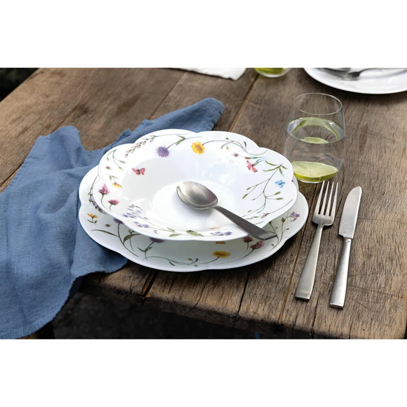 Hutschenreuther Schale Nora Spring Vibes, Schüssel, Bone China, Mehrfarbig, 28 cm, 02048-726041-25828