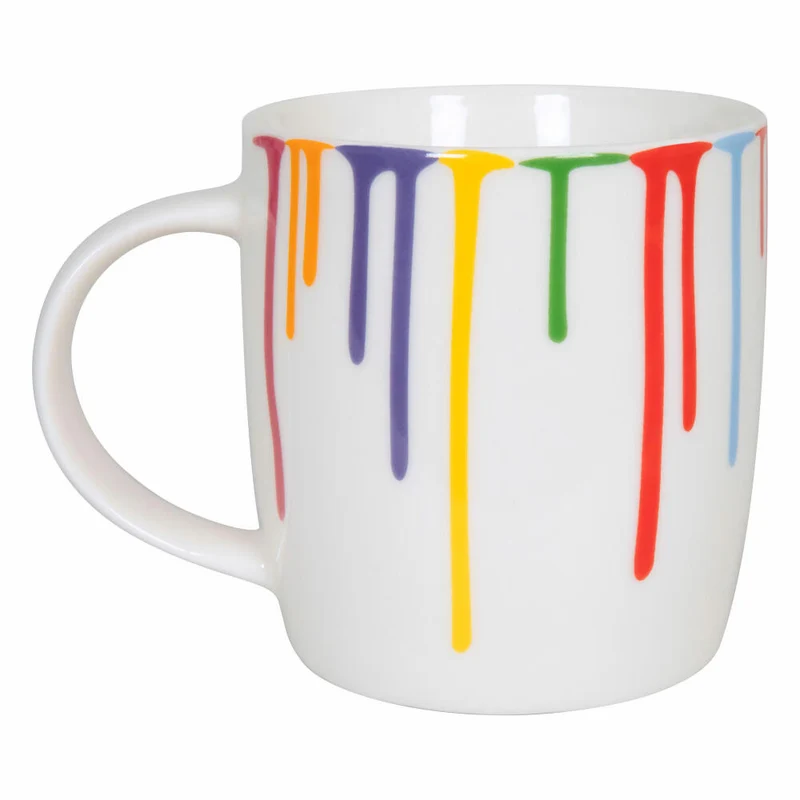 Könitz Becher KCB 275 Rainbowdrops, Tasse, Bone China, 350 ml, 11 7 275 2649