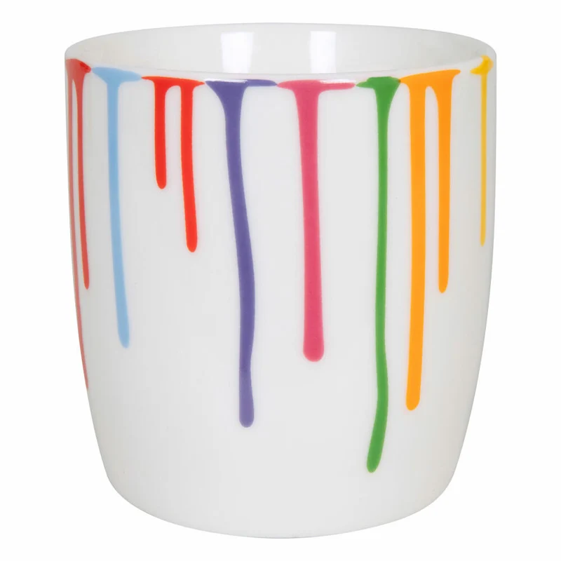 Könitz Becher KCB 275 Rainbowdrops, Tasse, Bone China, 350 ml, 11 7 275 2649
