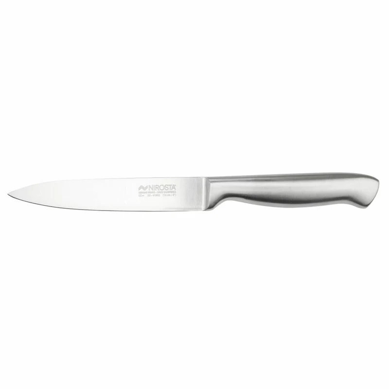 Nirosta Universalmesser Star, Küchenmesser, Edelstahl, Silber, 12 cm Klingenlänge, 41830