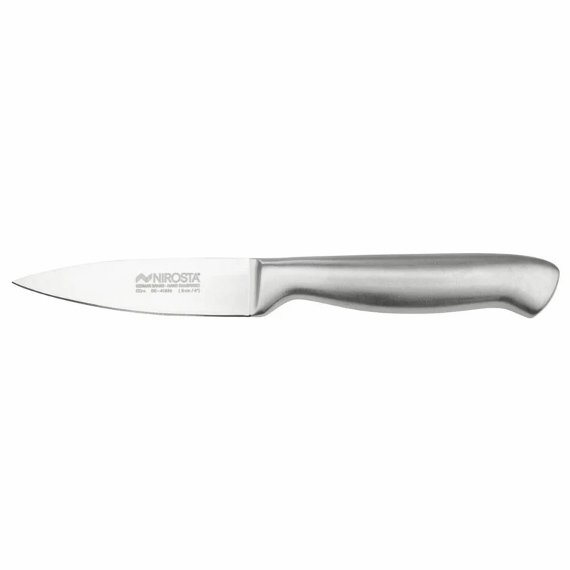 Nirosta Gemüsemesser Star, Küchenmesser, Edelstahl, Silber, 8.5 cm Klingenlänge, 41836