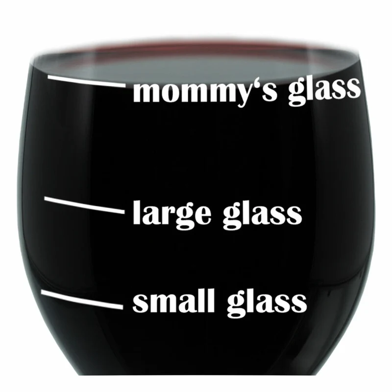 Leonardo Weinglas XL, Mommys Glass, Mum, Mama, Geschenk Stimmungsglas mit lustiger Gravur, Mood Wein Glas, 610ml
