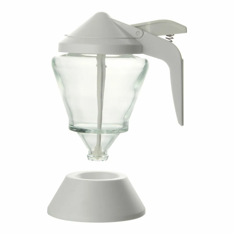 Fackelmann Coffee & Tea Honigspender, Sirupspender, Honigglas, Honig Portionierer, 46815