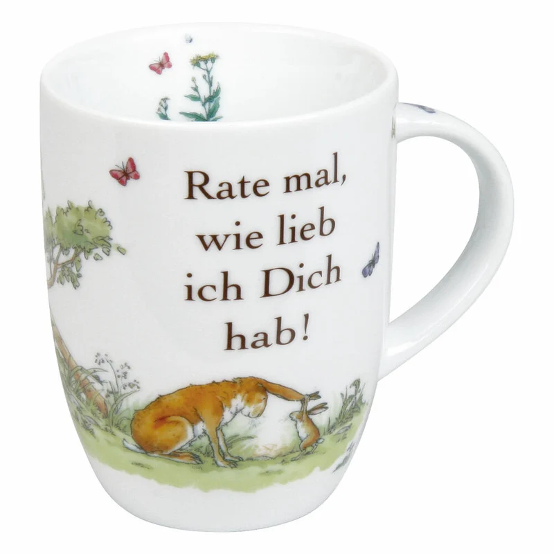 Könitz Weißt Du Eigentlich Becher, Kaffeebecher, Teetasse, Tasse, Porzellan, 355 ml, 1111030781