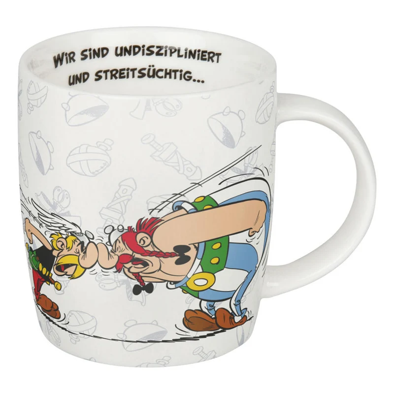Könitz Asterix Aber Wir Lieben Becher, Kaffeebecher, Kaffeetasse, Tasse, Teetasse, 380ml, 1172752047