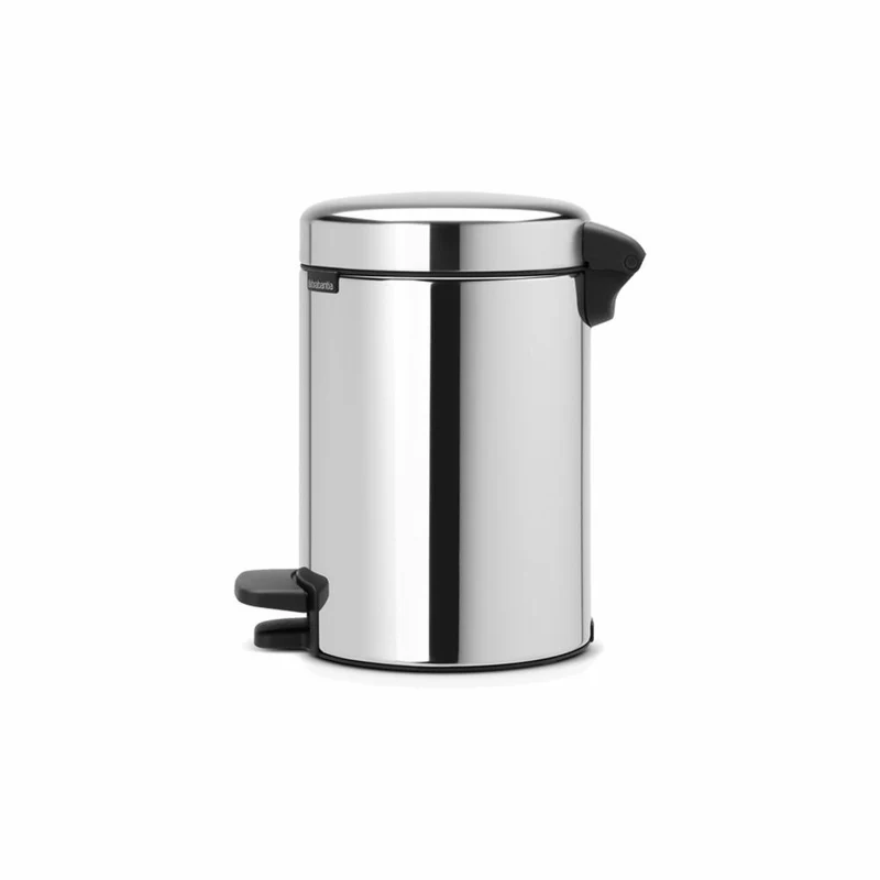 Brabantia Treteimer NewIcon, Kosmetikeimer, Mülleimer, Abfallbehälter, Brilliant Steel, 3 L, 113147
