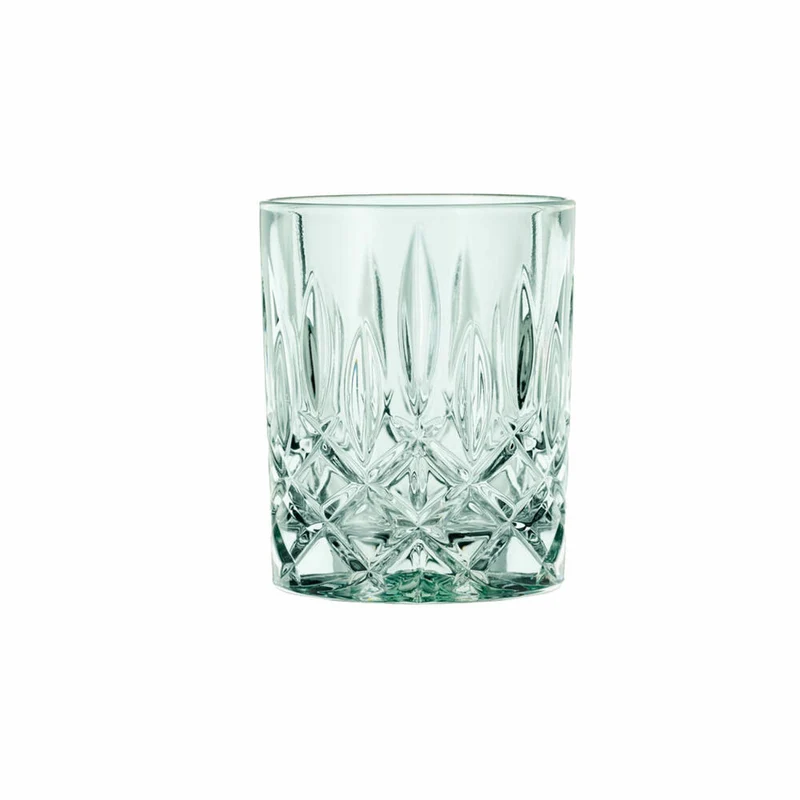 Nachtmann Whiskybecher 2er Set Noblesse, Whisky Tumbler, Kristallglas, Mint, 295 ml, 104241