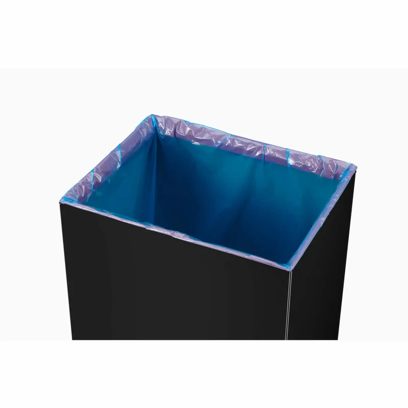 Hailo Mülleimer Big-Box Swing XL, Großraum-Müllbehälter, Abfalleimer, Stahlblech, Schwarz, 52 L, 0860-241