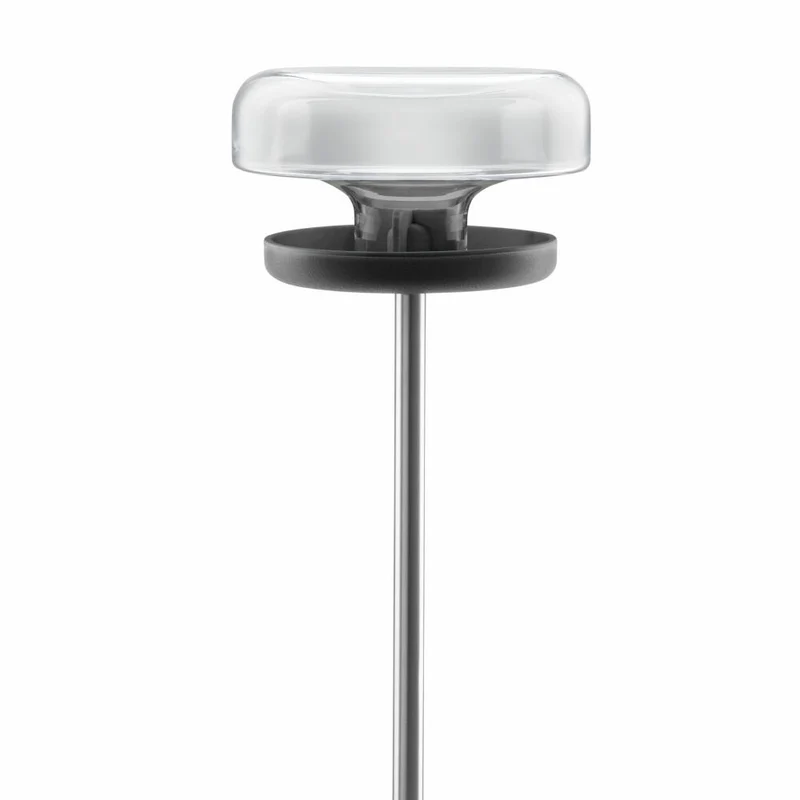 Eva Solo Vogelfutterstation, Vogelfutterhaus, Futterhaus, Vogelfutterspender, Draußen, Garten, Nylon/Glas/Edelstahl, Schwarz, Ø 22 cm, 571039