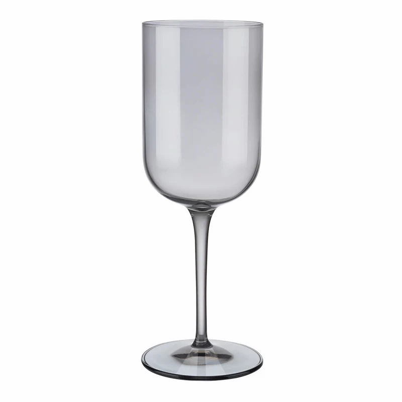 Blomus FUUM Set 4 Rotweingläser, Weinglas, Wein Glas, Glas farbig, Smoke, 400 ml, 63931