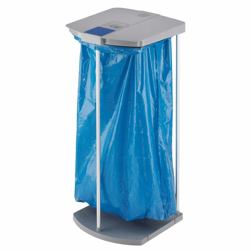 Hailo Müllsackständer ProfiLine MSS XXXL, Abfalleimer, Müllsackhalter, Aluminium, 120 L, 0912-110