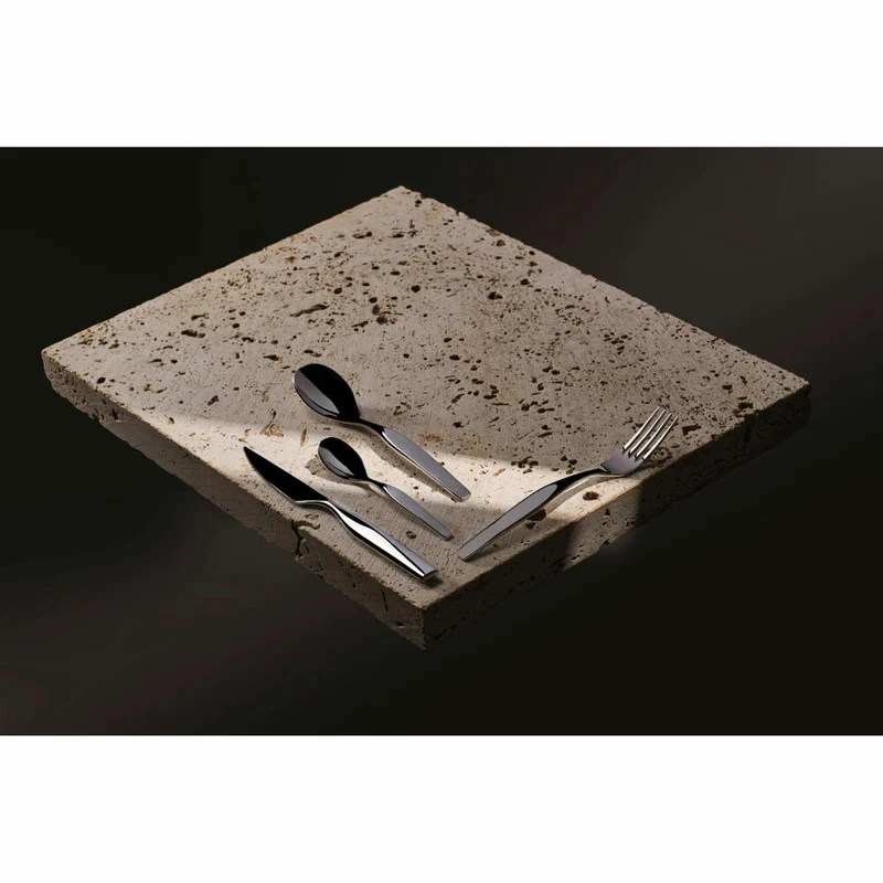 Comas Besteck-Set Edelweiss 24-tlg., Tafelbesteck, Edelstahl 18/10, Silberfarben, 6484