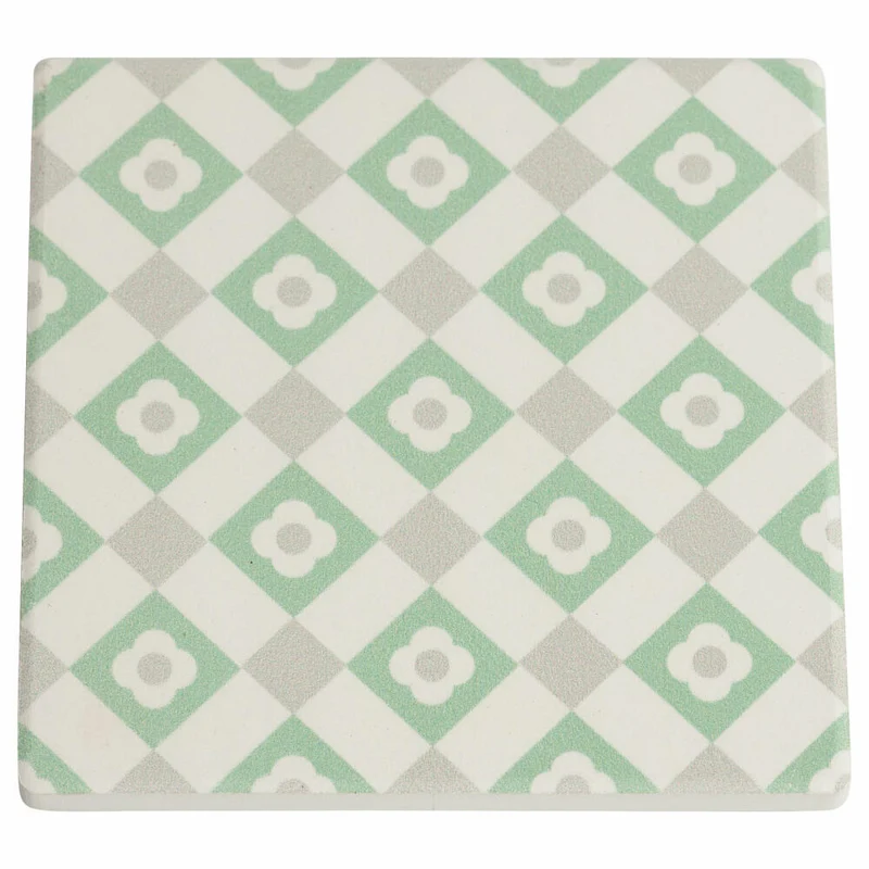 Maxwell & Williams Medina Keramikuntersetzer Safi, Keramikablage, Ablage, Keramik / Kork, Mehrfarbig, 9.5 cm, DU0017