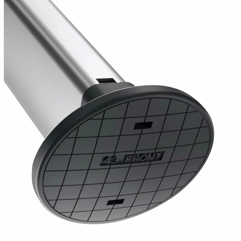 Hailo Wechselfuß-Set EasyClix Garden - Größe L, Leiterfüße, Leiterzubehör, Kunststoff, Schwarz, 9948-001
