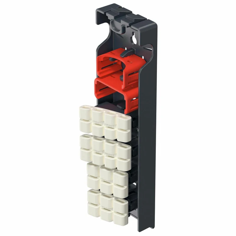 Hailo Wechselfuß-Set EasyClix Living - Größe L, Leiterfüße, Leiterzubehör, Kunststoff, Schwarz, 9947-001