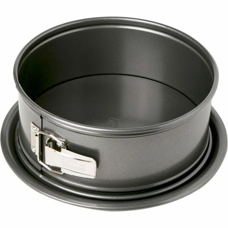 Birkmann Easy Baking Springform mit Einem Boden, Spring Form, Kuchenform, Servierboden, Anithaft, 20 cm, 881013