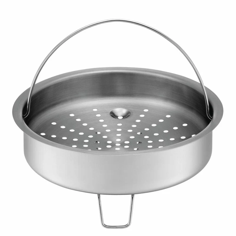 Tefal Secure 5 Neo Schnellkochtopf, mit Korb, Kochtopf, Topf, induktionsgeeignet, Edelstahl, 6 L, YS22Q25