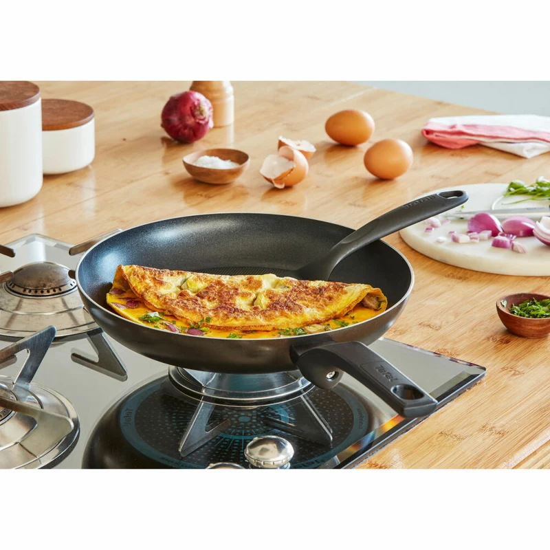 Tefal Easy Cook & Clean Pfanne, Bratpfanne, Antihaftversiegelung, Aluminium, Ø 32 cm, B55508