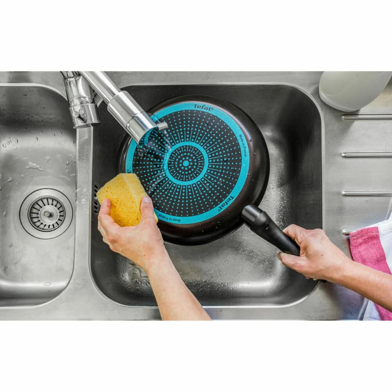 Tefal Easy Cook & Clean Pfanne, Bratpfanne, Antihaftversiegelung, Aluminium, Ø 32 cm, B55508