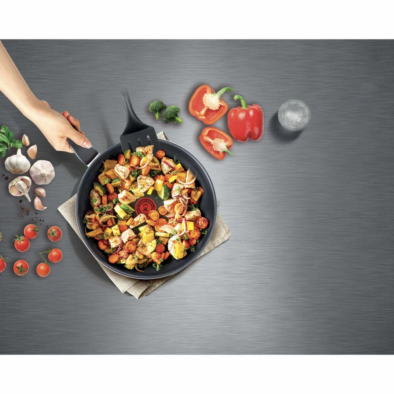 Tefal XL Force Pfanne, Bratpfanne, Antihaftversiegelung, Aluminium, Ø 28 cm, C38506