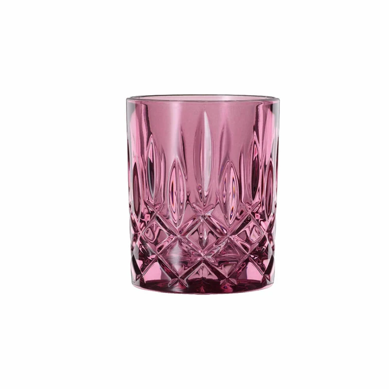 Nachtmann Whiskybecher 2er Set Noblesse, Whisky Tumbler, Kristallglas, Berry, 295 ml, 104244
