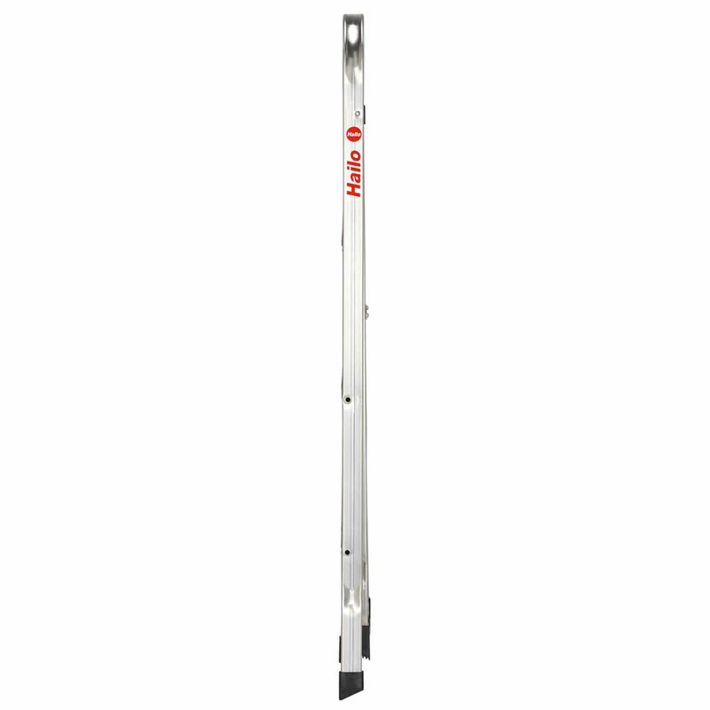 Hailo Trittleiter K70 StandardLine, Klappleiter, Aluminium, Schwarz, 2 Stufen, 4392-801
