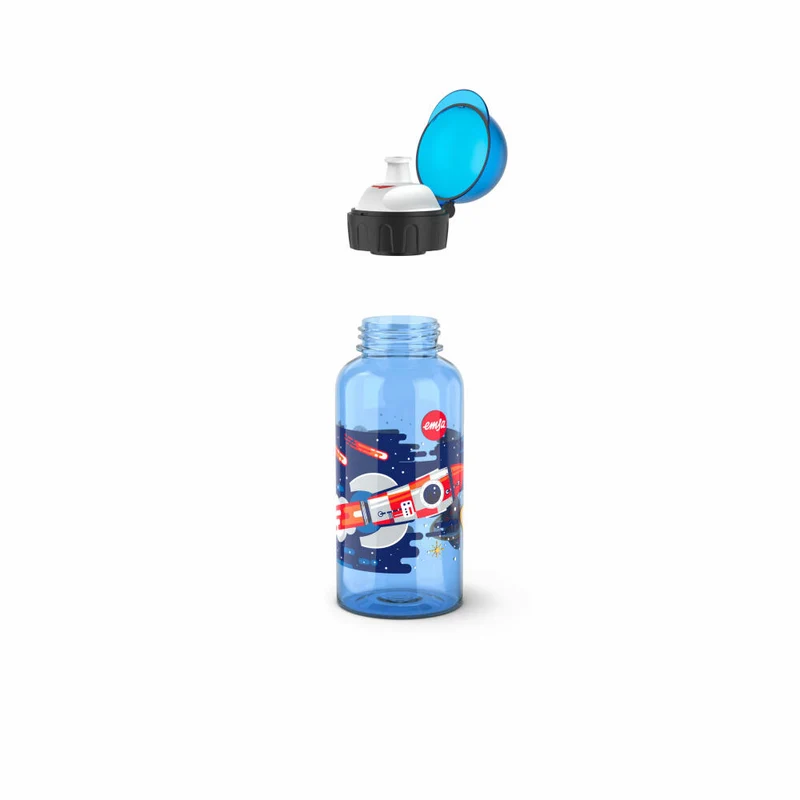 EMSA Kids Tritan Trinkflasche Weltraum, Wasserflasche, Flasche, Kinder, Kunststoff, 0.4 L, N30513