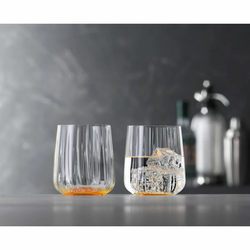 Spiegelau Becher 2er Set LifeStyle, Trinkbecher, Kristallglas, Sun, 340 ml, 4453565