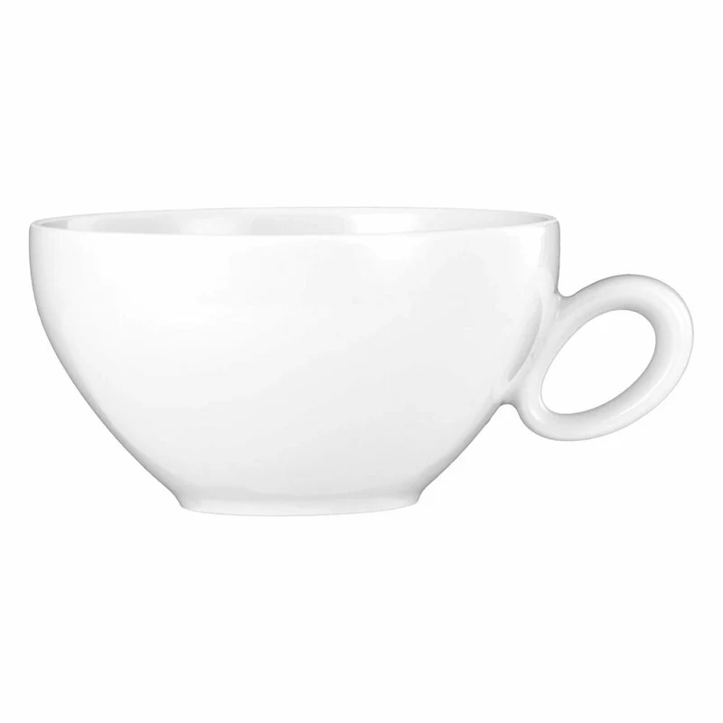 Seltmann Weiden Trio Teeobertasse, Tee Obertasse, Teetasse, Porzellantasse, Hartporzellan, Weiß, 112 ml, 1686321