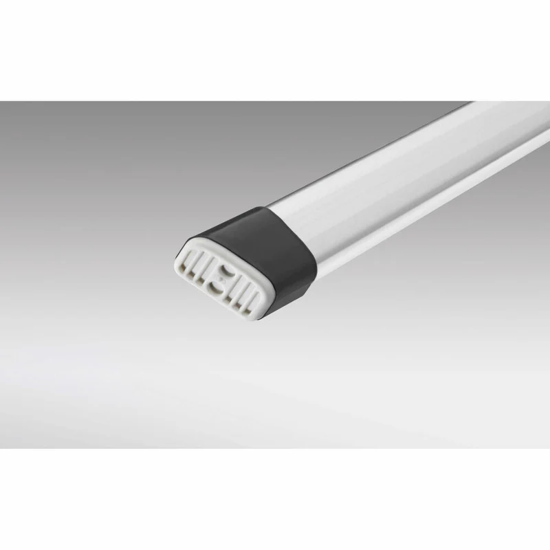 Hailo Trittleiter D60 StandardLine, Klappleiter, Aluminium, Silber, 2 x 3 Stufen, 4443-701