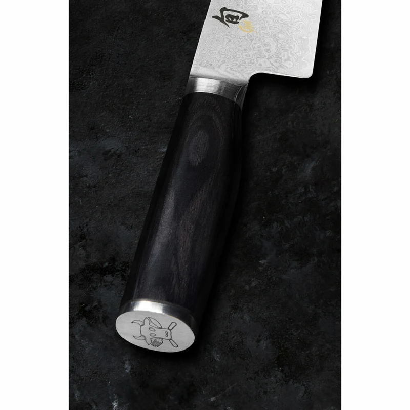 Kai Messer Shun Premier Tim Mälzer Minamo Santoku, Küchenmesser, Santokumesser, Messer, 18 cm, Damaszener Stahl, TMM-0702