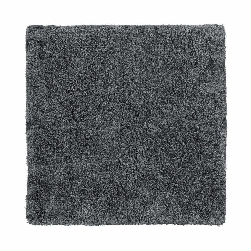 Blomus TWIN Badematte, Badezimmermatte, Bad Matte, Baumwolle, Magnet, 60 x 60 cm, 69091