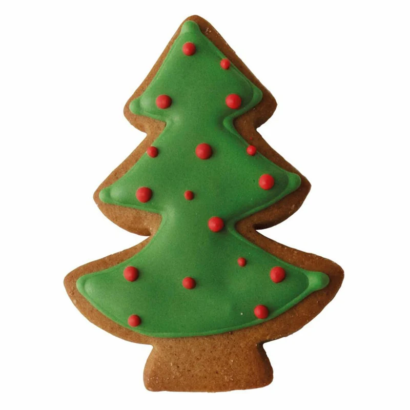 Birkmann Ausstechform Tannenbaum, Ausstecher, Plätzchenform, Keks, Plätzchen, Edelstahl, 4 cm, 194212